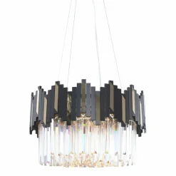 Sale Okazały, kryształowy żyrandol do salonu 2200018M ROTTA | Kaja Żyrandole Nowoczesne