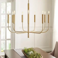 Sklep Kaja Okazały żyrandol, elegancka lampa FE-BRIANNA9-BB z serii BRIANNA