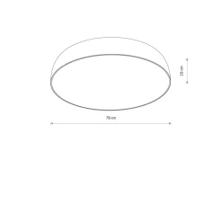 Sklep Kaja Okrągła klasyczna lampa sufitowa ⌀78cm 10xE27 8024 SATELLITE | Kaja