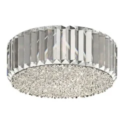 Sklep Kaja Okrągła, kryształowa lampa sufitowa C0360-05B-F4AC PRINCE | Kaja