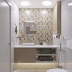 Sklep Kaja Okrągła lampa ścienna ⌀40cm z zdobieniem K-3713 MESTRE | Kaja