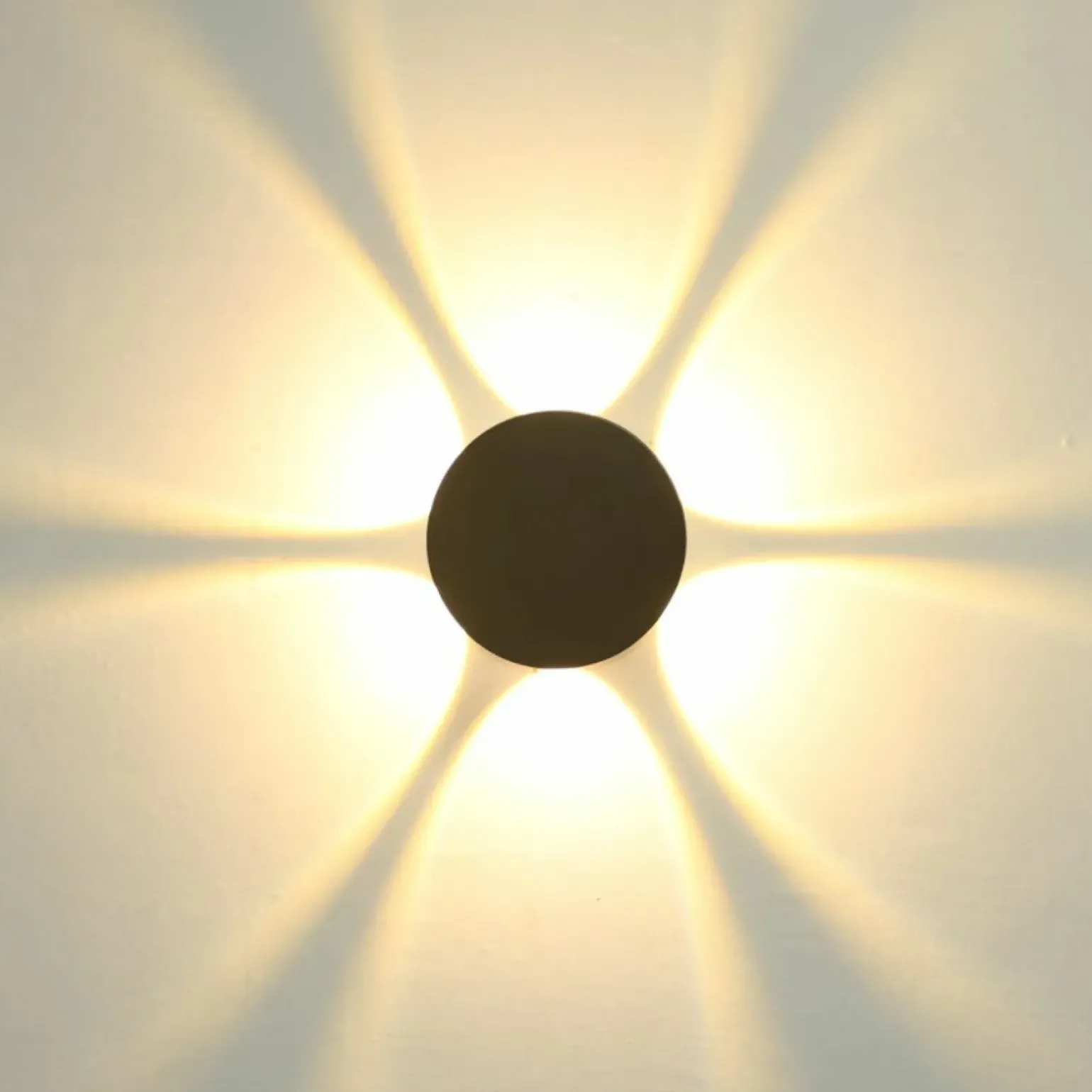 Sklep Kaja Okrągła lampa ścienna na elewację 3000K ⌀12cm OWL-6031-6-3K MACBA