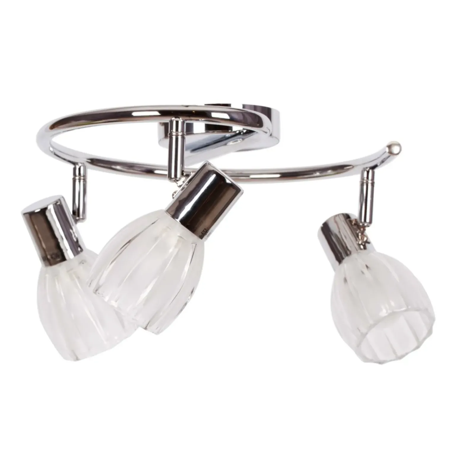 Clearance Okrągła lampa sufitowa do sypialni K-8001/3G EMBO | Kaja Oświetlenie Żyrandole Nowoczesne