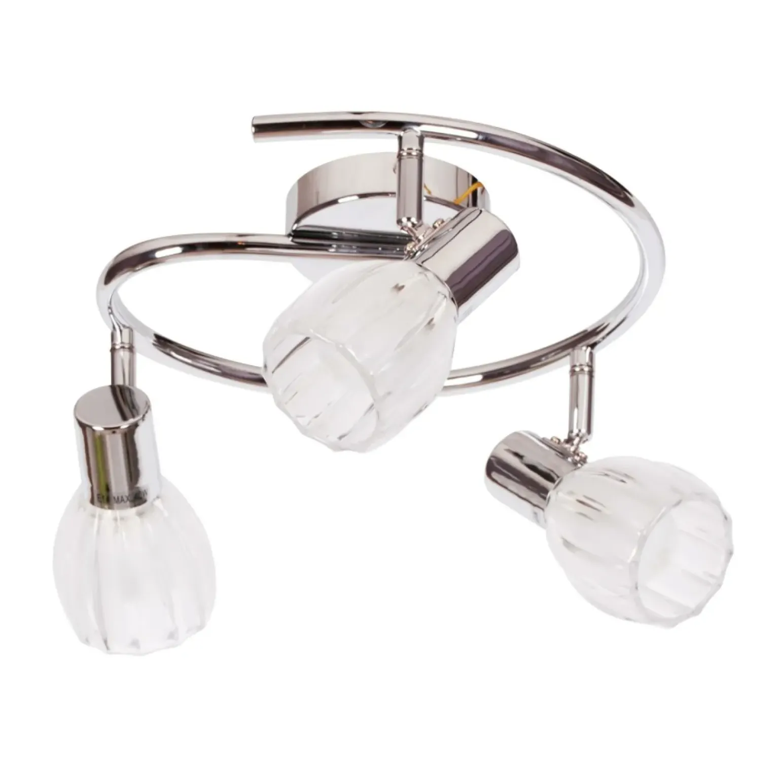 Clearance Okrągła lampa sufitowa do sypialni K-8001/3G EMBO | Kaja Oświetlenie Żyrandole Nowoczesne