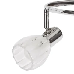 Clearance Okrągła lampa sufitowa do sypialni K-8001/3G EMBO | Kaja Oświetlenie Żyrandole Nowoczesne