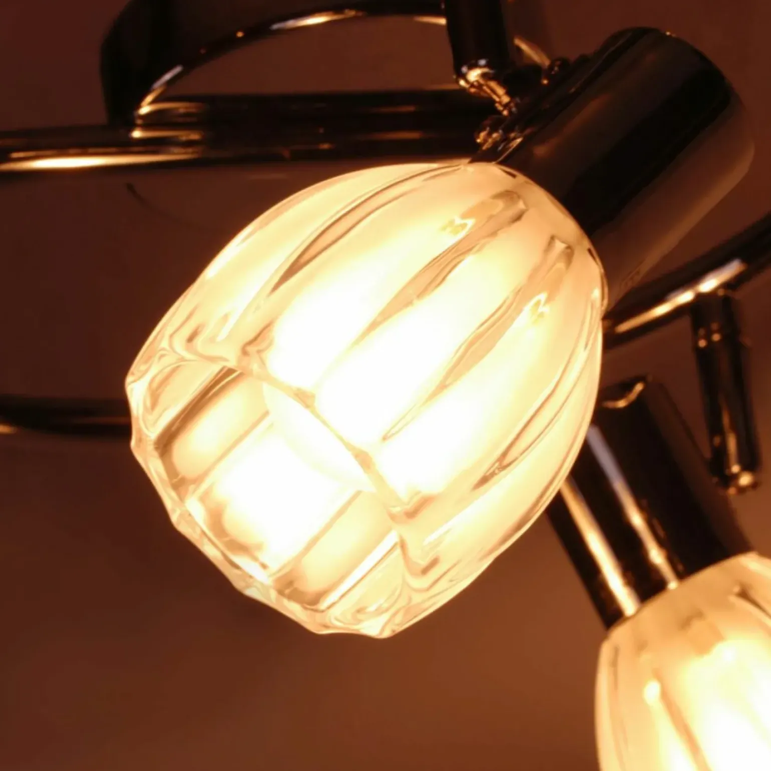 Clearance Okrągła lampa sufitowa do sypialni K-8001/3G EMBO | Kaja Oświetlenie Żyrandole Nowoczesne