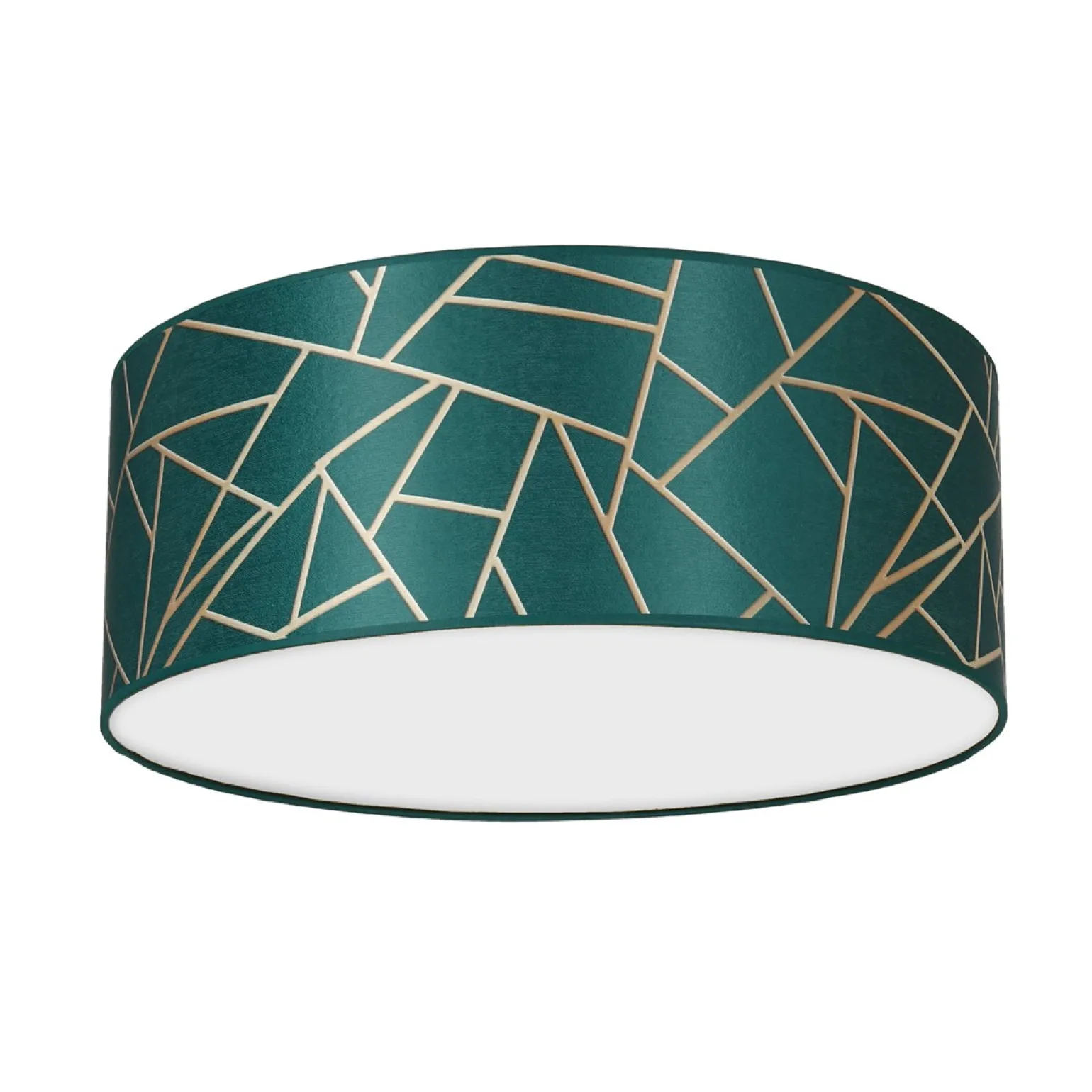 Sklep Kaja Okrągła lampa sufitowa w kolorze zieleni MLP7577 z serii ZIGGY | Kaja Oświetleni