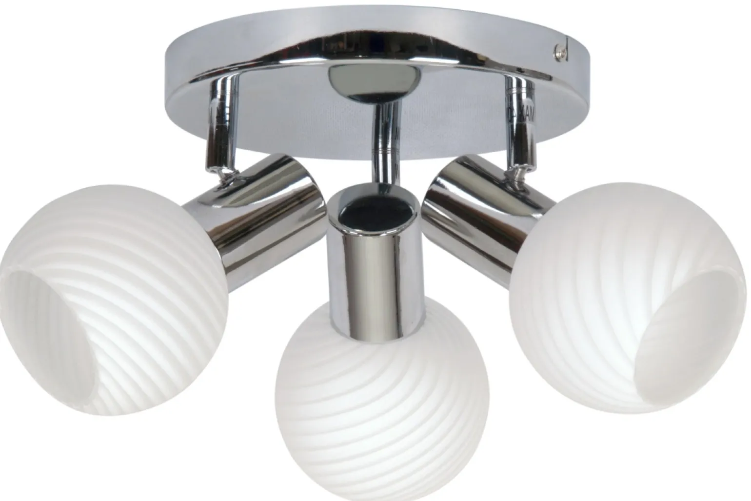 Sklep Kaja Okrągła lampa sufitowa z 3 kloszami 98-10940 TURNO | Kaja Oświetlenie