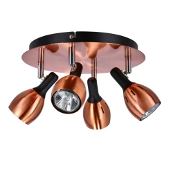 Sklep Kaja Okrągła lampa sufitowa z reflektorami 98-34878 CROSS | Kaja