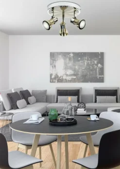 Sklep Kaja Okrągła lampa sufitowa z reflektorkami 98-60051 ARKON | Kaja