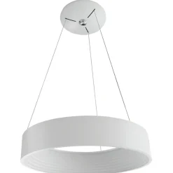 Best Sale Okrągła lampa wisząca LED 45cm 3936-832RP-WH-3 MATTIA | Kaja Żyrandole Nowoczesne
