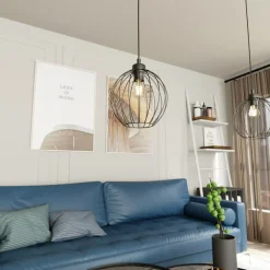 Best Okrągła lampa wisząca, regulowana 1369/1 z serii NANDO Żyrandole Nowoczesne