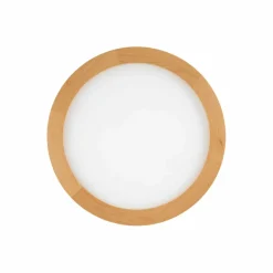 Sklep Kaja Okrągła, ledowa lampa sufitowa z drewna TK 18004 AQUA WOOD BUK | Kaja