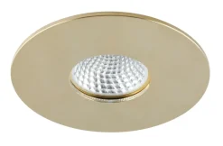 Sklep Kaja Okrągła oprawa podtynkowa, złote nieruchome oczko AZ1622 CLETO | Kaja