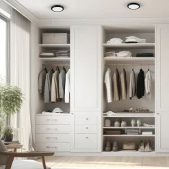 Sklep Kaja Okrągły, czarny, hermetyczny plafon LED ⌀18cm EKP0469 VERA | Kaja