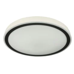 Sklep Kaja Okrągły plafon 37cm ze światłem LED 4000K LP-550/1C M 4BK – VEGAS