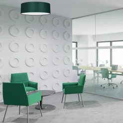 Sklep Kaja Okrągły plafon sufitowy do niebanalnego pokoju MLP7877 z serii VERDE | Kaja Oświ