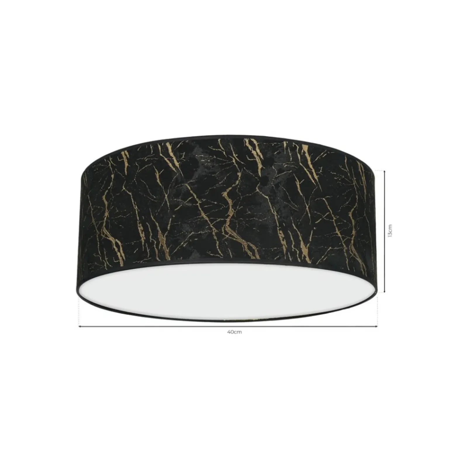 Sklep Kaja Okrągły plafon sufitowy, na duży gwint MLP7295 z serii SENSO | Kaja Oświetlenie