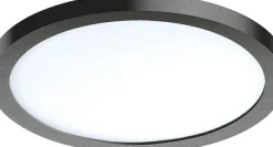 Sklep Kaja Oprawa podtynkowa łazienkowa AZ2840 - Slim 15 Round 3000K IP44 (black)