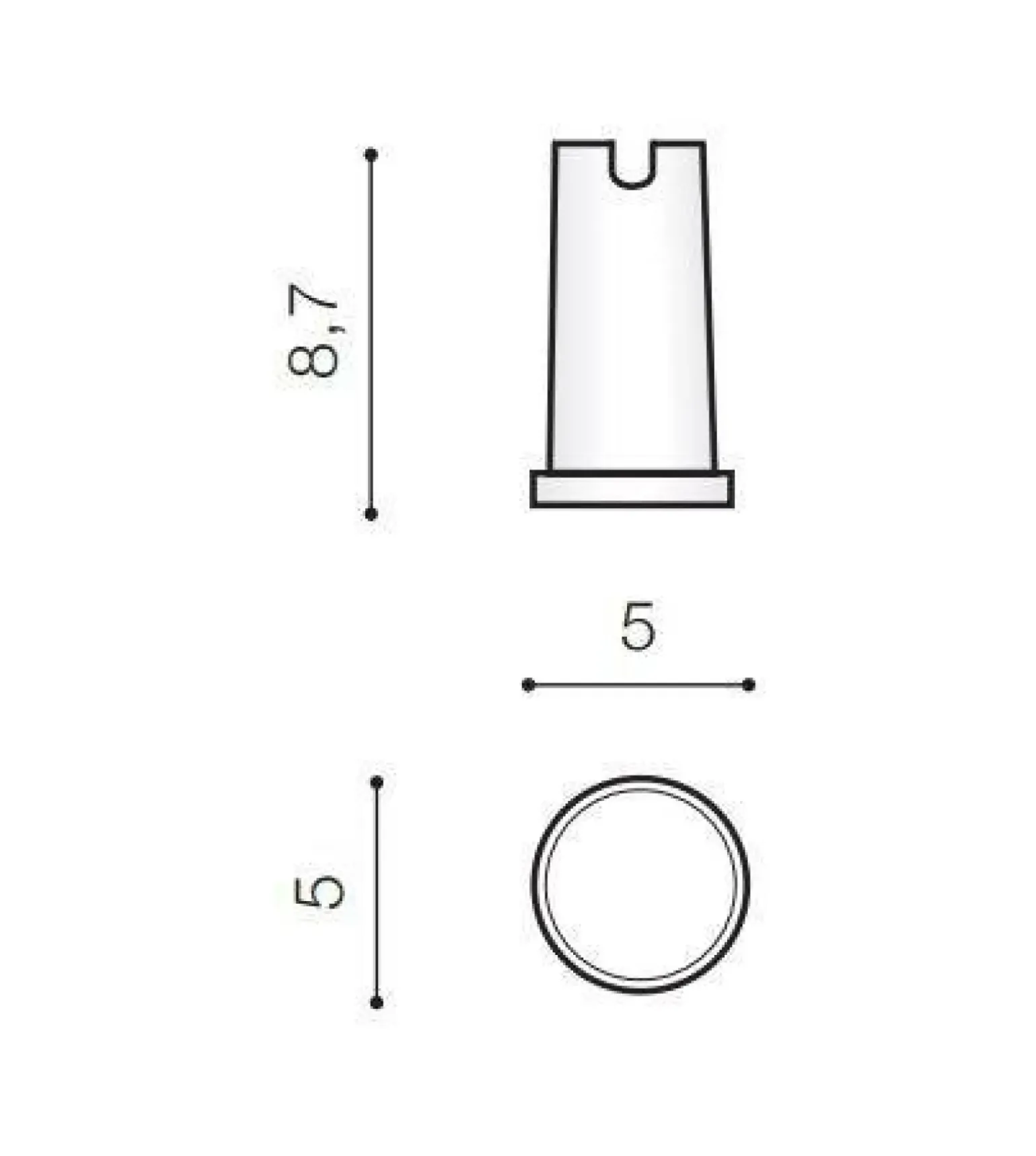 Sklep Kaja Oprawa podtynkowa LED czarna elewacyjna AZ4463 ALF | Kaja Oświetlenie