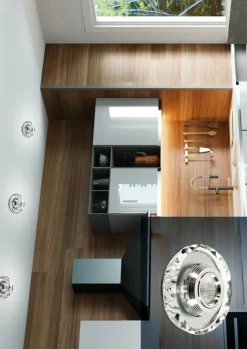 Sklep Kaja Oprawa podtynkowa ze szklanymi elementami 2228938 | Kaja Oświetlenie