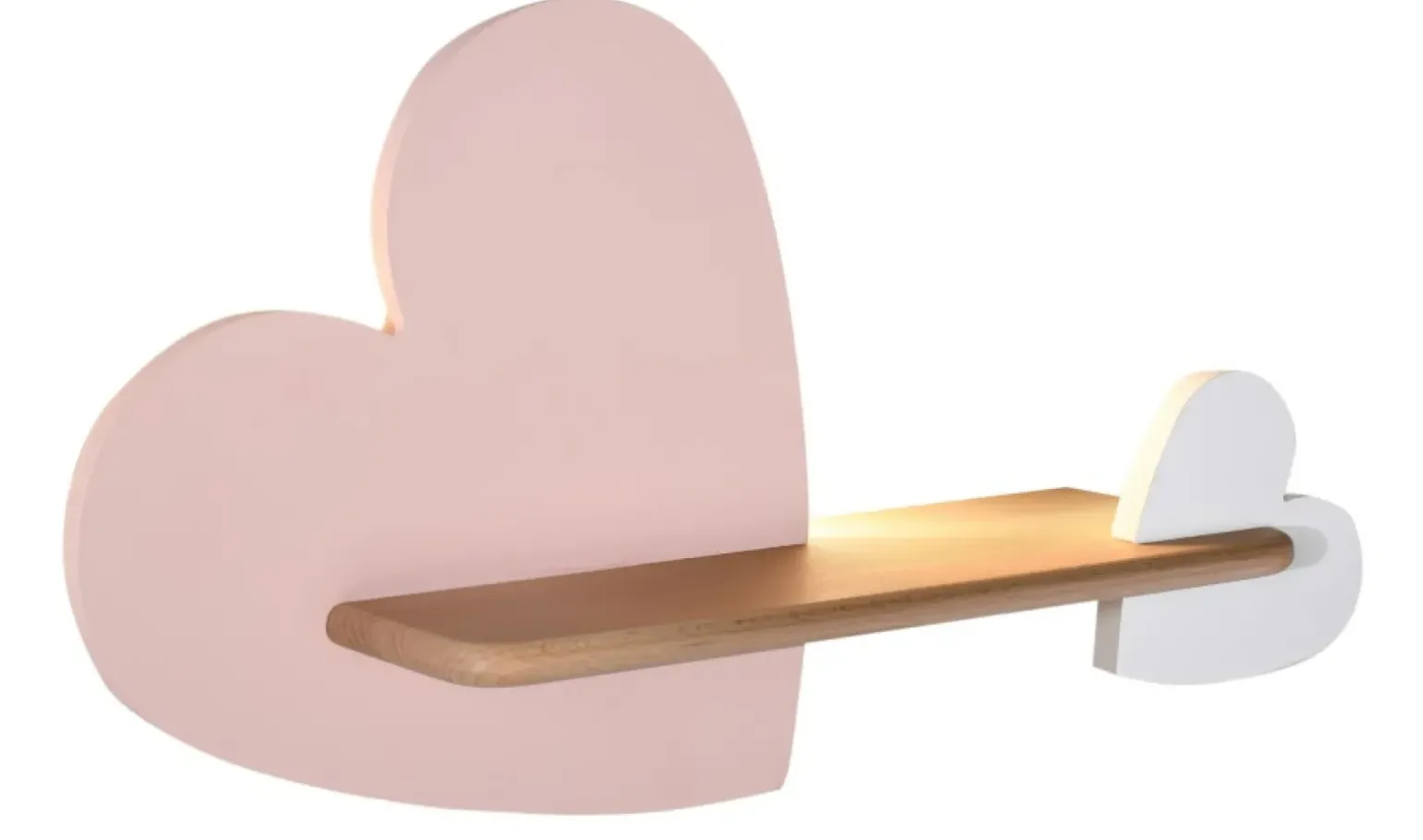 Sklep Kaja Oświetlenie LED do pokoju dziewczynki 21-03874 HEART | Kaja