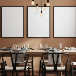 New Ozdobna, drewniana lampa wisząca na 5 żarówek MLP4361 z serii JACK | Kaja Oświet Żyrandole Nowoczesne