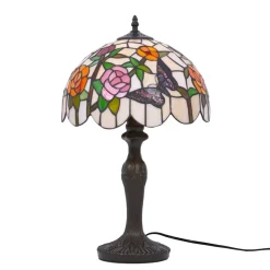 Sklep Kaja Ozdobna lampa stołowa z solidną podstawą K-G12835 z serii ROSE