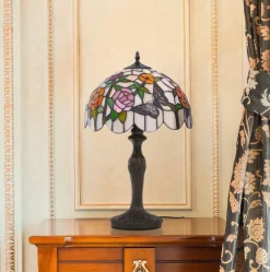 Sklep Kaja Ozdobna lampa stołowa z solidną podstawą K-G12835 z serii ROSE