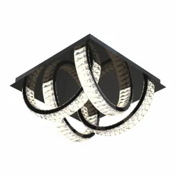 Sklep Kaja Ozdobna lampa sufitowa LED z kryształkami MX3274-4-3BCT TULA | Kaja