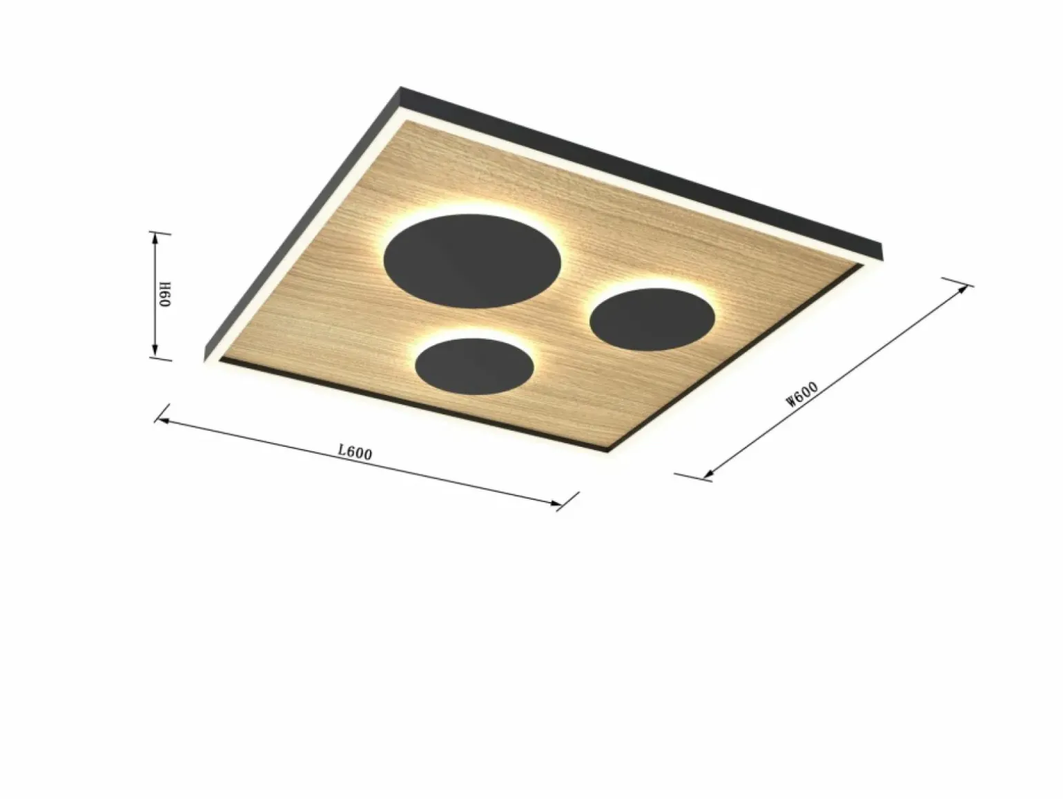 Sklep Kaja Ozdobna lampa sufitowa LED, plafon do holu WF 9012-306L DIJON | Kaja