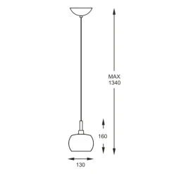 Store Ozdobna lampa wisząca nad wyspę P0076-01A-F4FZ CRYSTAL | Kaja Żyrandole Nowoczesne