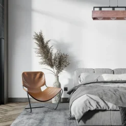 Discount Ozdobna lampa wisząca w stylu rustykalnym SIG 31746 z serii DAKOTA Żyrandole Nowoczesne