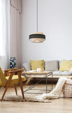 Sklep Kaja Ozdobna lampa wisząca z abażurem w stylu boho K-5231 z serii GATO
