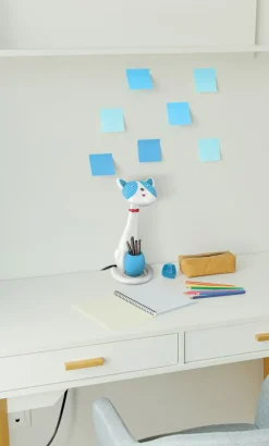Dzieci Sklep Kaja Ozdobna lampka biurkowa LED K-BL1605 KOTEK | Kaja