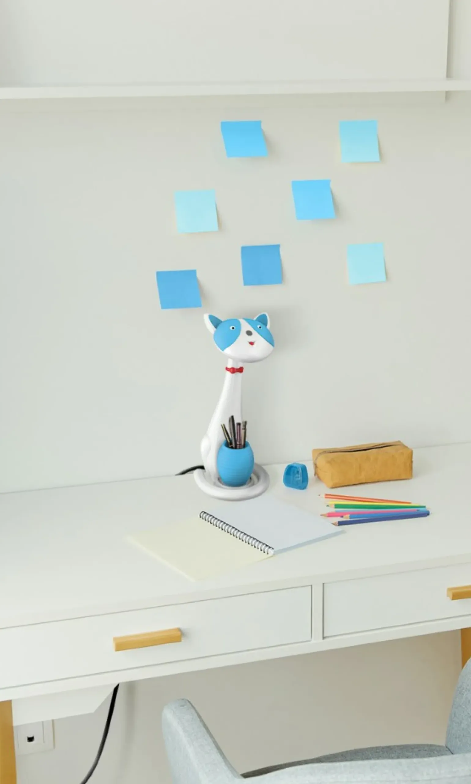 Dzieci Sklep Kaja Ozdobna lampka biurkowa LED K-BL1605 KOTEK | Kaja