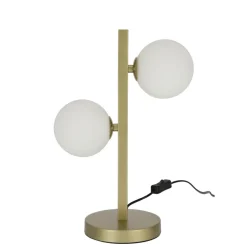 Sklep Kaja Ozdobna lampka stołowa w kolorze złotym 42-73433 z serii KAMA | Kaja
