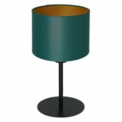 Sklep Kaja Ozdobna lampka stołowa, zielono-złota LX 3553 z serii ARDEN | Kaja