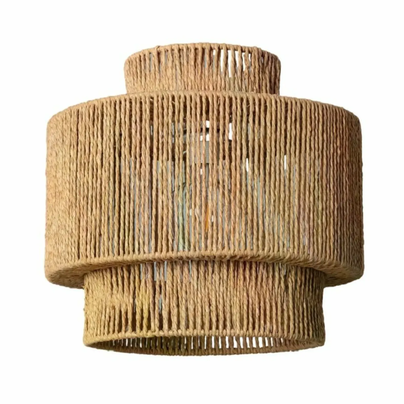 Best Ozdobna, pleciona lampa w stylu eco ABR-LW14-BH-E27 BOHO | Kaja Żyrandole Nowoczesne