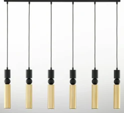 Best Ozdobne oświetlenie stołu w jadalni JUP 2008 AL6 CZ/MS ALAS | Kaja Żyrandole Nowoczesne