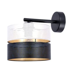 Sklep Kaja Ozdobny, ażurowy kinkiet ścienny ze złotym wnętrzem K-5294 z serii VEGA