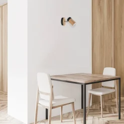 Sklep Kaja Ozdobny, drewniany kinkiet ścienny na przegubieMLP9013 z serii BARON | Kaja Oś