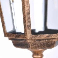 Sklep Kaja Ozdobny kinkiet zewnętrzny K-5009A DOWN CZ/ZŁ STANDARD | Kaja