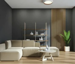 Sklep Kaja Ozdobny plafon ⌀40cm ciepłe światło PLF-83748-35W-3K LUCANO | Kaja