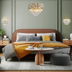 Sklep Kaja Ozdobny, ponadczasowy kinkiet zkryształkami ML8893 z serii LUXURIA | Kaja Oświ