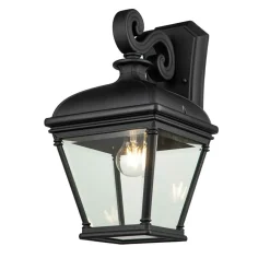 Sklep Kaja Ozdobny, zewnętrzny kinkiet, BAYVIEW-2L-BK z serii BAYVIEW