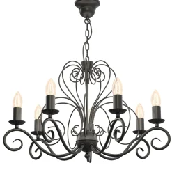 Sklep Kaja Pałacowa lampa wisząca w kształcie świecznika LX 5782 MAURO | Kaja