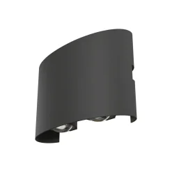 Sklep Kaja Płaski kinkiet zewnętrzny, światło LED 12cm O417WL-L4GR3K STRATO