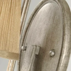 Sklep Kaja Piaskowo-srebrna lampa ścienna FE-ABBEY1 z serii ABBEY