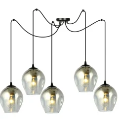 Sale Pięcioramienna lampa wisząca typu pająk 757/5 LEVEL | Kaja Oświetlenie Żyrandole Nowoczesne